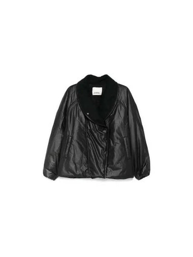 KIMBERLY Shawl Collar Leather Jacket B4C01I MA0309FA 01BK - ISABEL MARANT - BALAAN 1