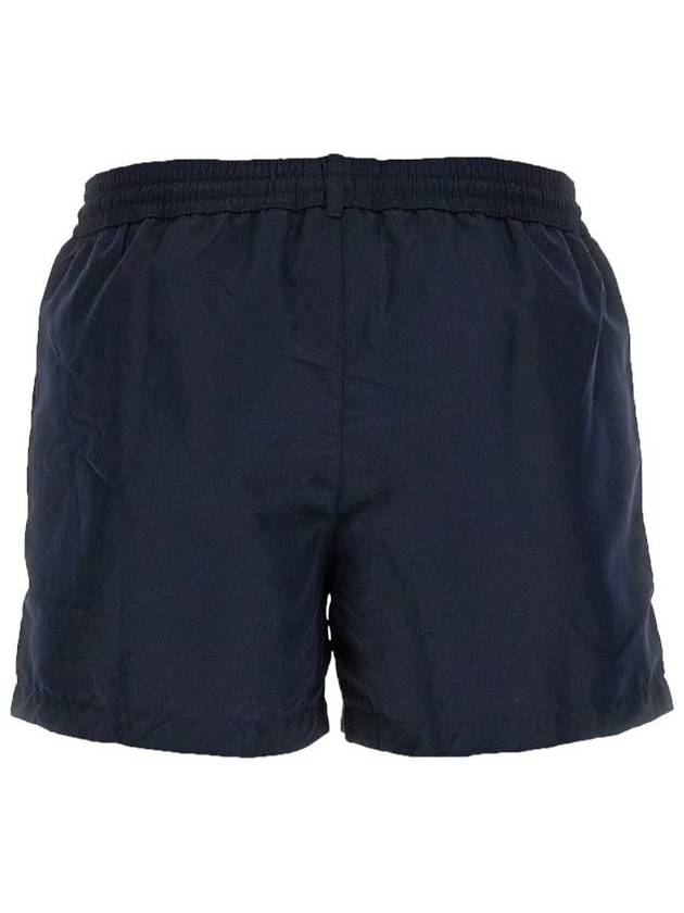 Men's Zebra Logo Swim Shorts Navy - PAUL SMITH - BALAAN 4