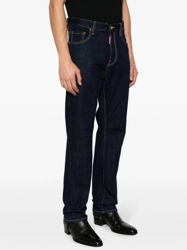 logo-patch slim-leg jeans - DSQUARED2 - BALAAN 4