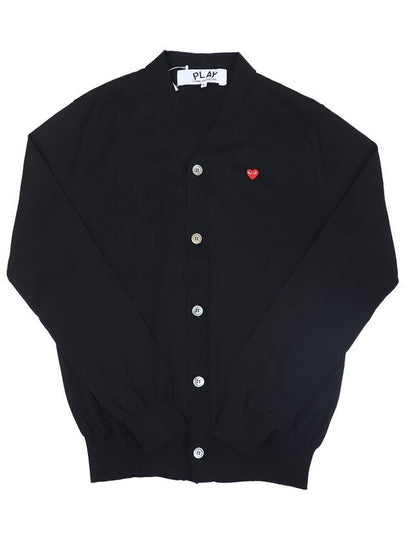 Heart Wappen Cardigan Black - COMME DES GARCONS - BALAAN 2