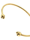 Twin Skull Bracelet Gold - ALEXANDER MCQUEEN - BALAAN 4