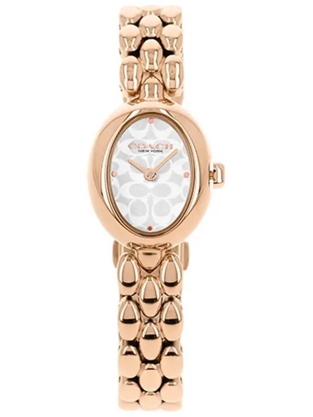 Sammy Metal Watch Rose Gold - COACH - BALAAN 4