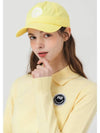 Nylon color ball cap YELLOW - MONBIRDIE GOLF - BALAAN 8