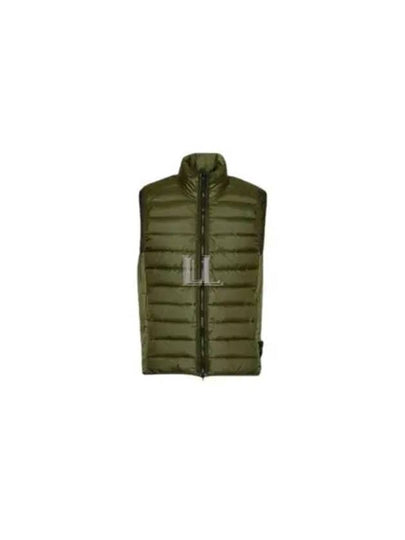 Loom Woven Chambers Recycled Nylon Down TC Vest Green - STONE ISLAND - BALAAN 2