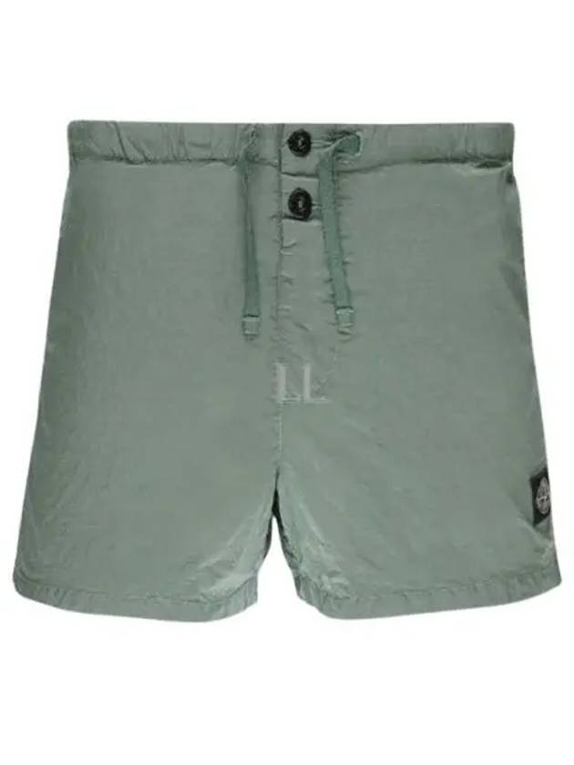 Swimming Nylon Trunk Shorts Green - STONE ISLAND - BALAAN 2