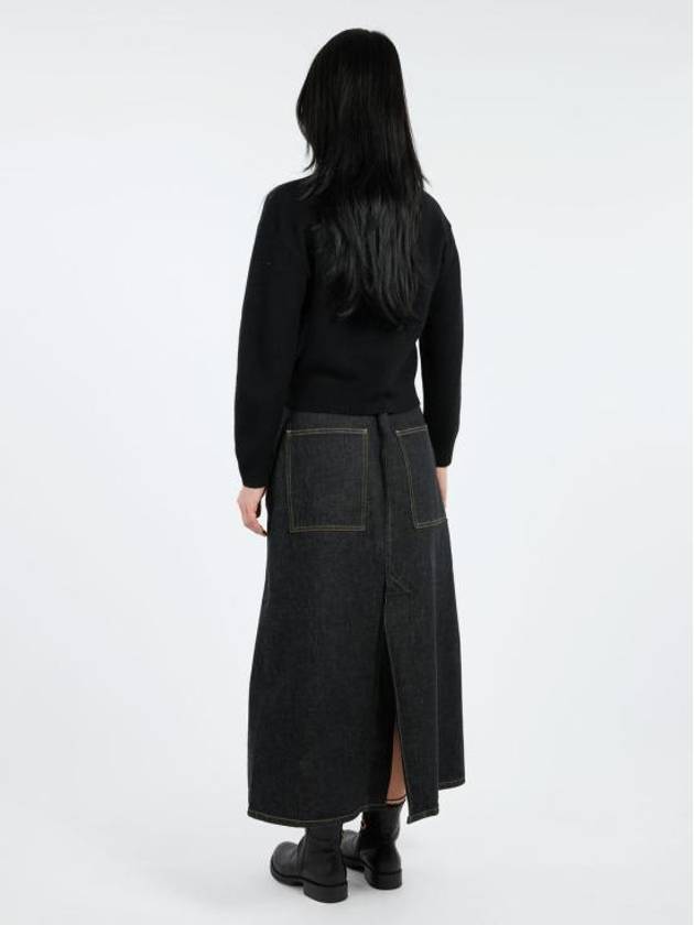 Esther Wool Knit Top Black - A.P.C. - BALAAN 3