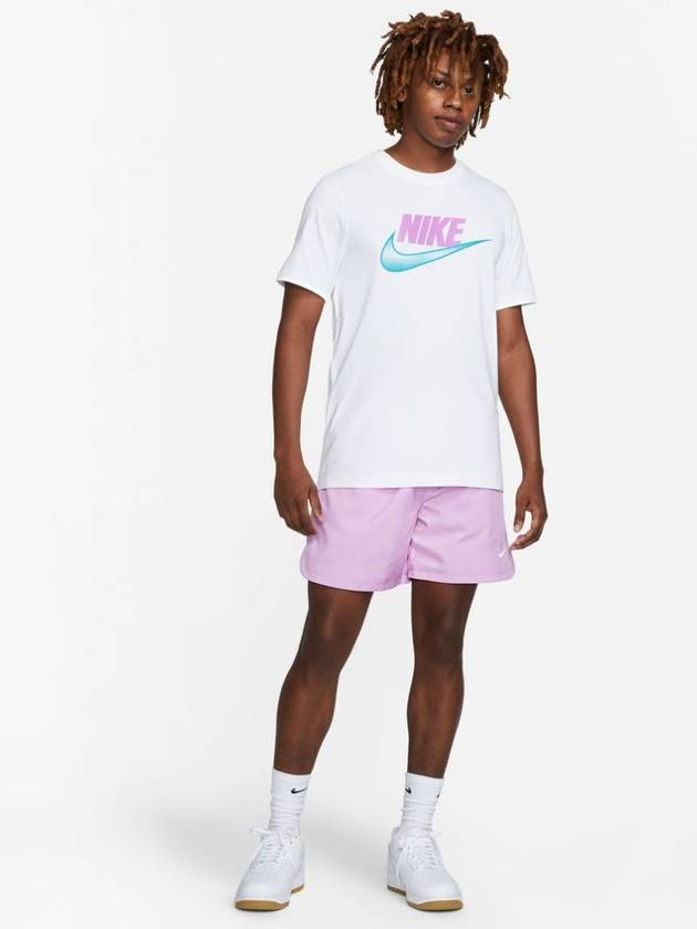 Futura Short Sleeve T-Shirt White - NIKE - BALAAN 4