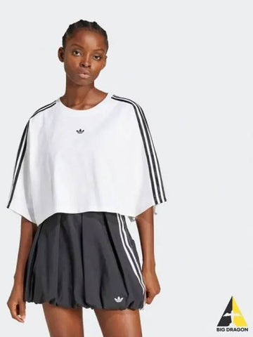 Adelenium season 3 boxy oversized tee white - ADIDAS - BALAAN 1