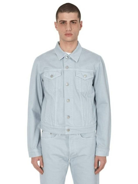 Men's voste denim sky blue jacket 9395 - DRIES VAN NOTEN - BALAAN 1