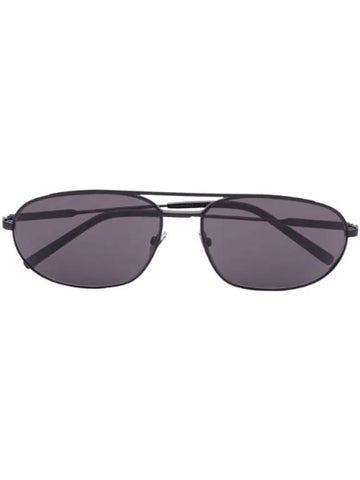 Eyewear Pilot Frame Sunglasses Black - SAINT LAURENT - BALAAN 1