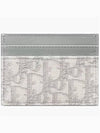 30 Montaine 5 Slot Oblique Jacquard Card Wallet Grey - DIOR - BALAAN 5