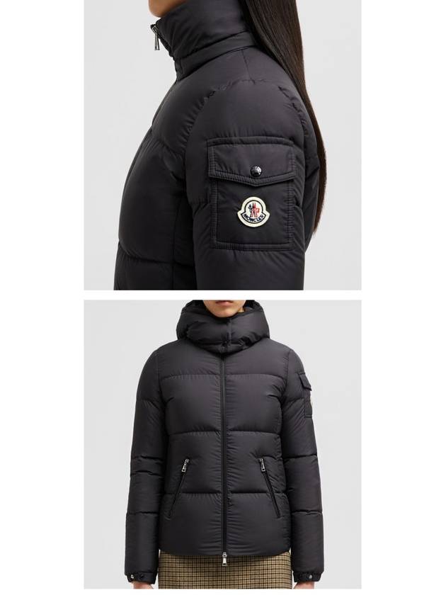 Purmine Fourmines short down padding black - MONCLER - BALAAN 6