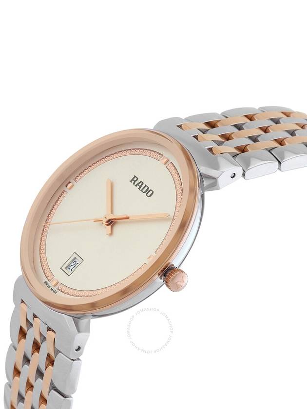 Rado Florence Quartz Champagne Dial Unisex Watch R48912403 - RADO - BALAAN 2