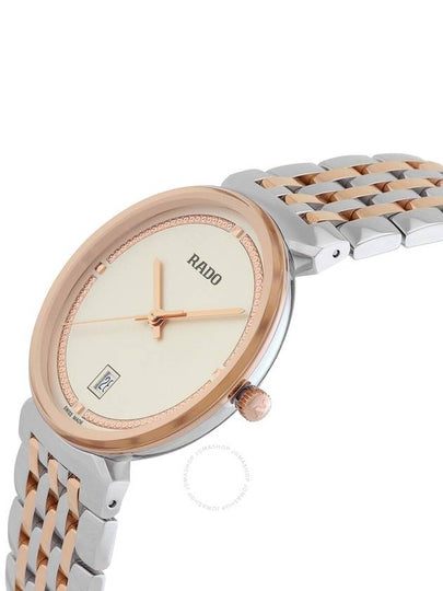 Rado Florence Quartz Champagne Dial Unisex Watch R48912403 - RADO - BALAAN 2