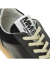 6 Court Logo Tongue Low Top Sneakers Black - MAISON MARGIELA - BALAAN 9