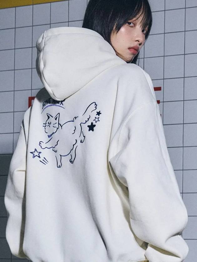 Brevecat Hooded Top Cream - CPGN STUDIO - BALAAN 3