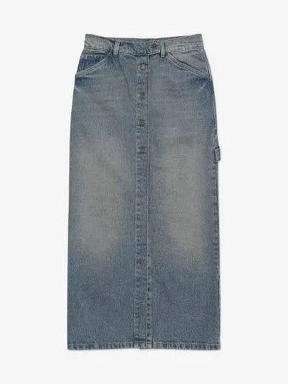 Denim Long H-Line Skirt Medium Blue - COURREGES - BALAAN 2