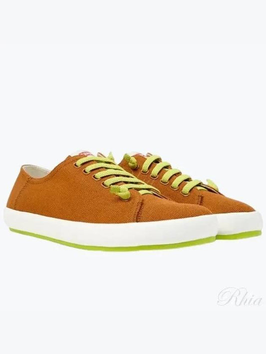 Peu Rambla Textile Low Top Sneakers Orange - CAMPER - BALAAN 2