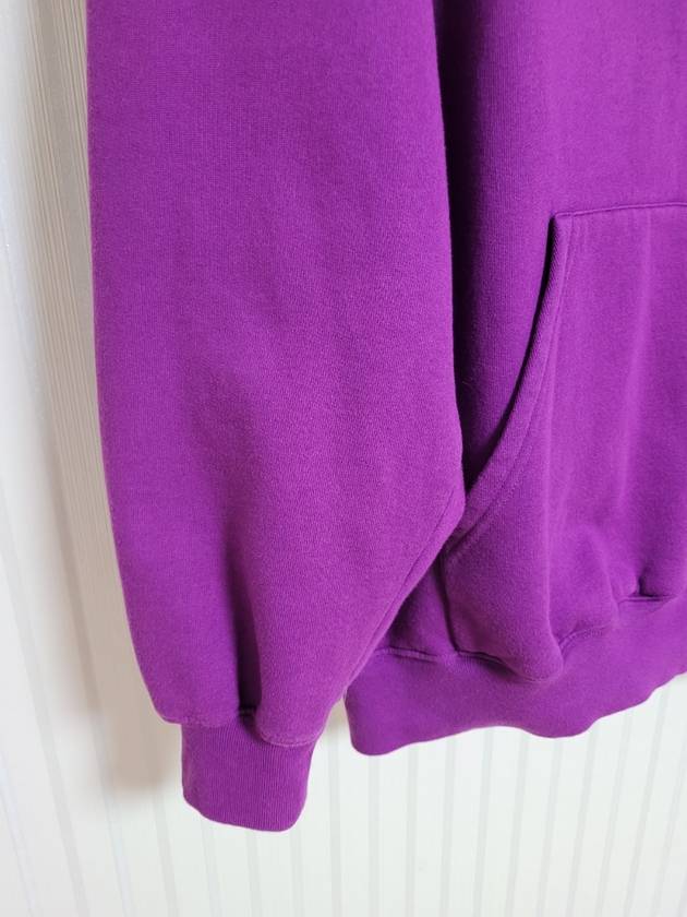 Purple back logo overfit hooded sweatshirt XS - BALENCIAGA - BALAAN 6