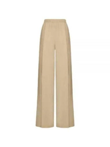 GARA 11311032 017 11311032600 silk wide pants 909845 - MAX MARA - BALAAN 1