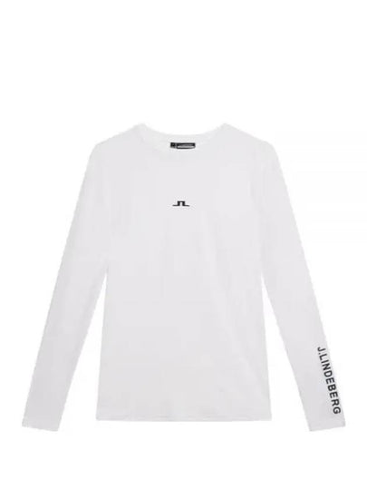 Golf Thor Logo Long Sleeve T-Shirt White - J.LINDEBERG - BALAAN 2