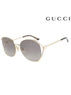 Eyewear Gradient Metal Sunglasses Gray - GUCCI - BALAAN.