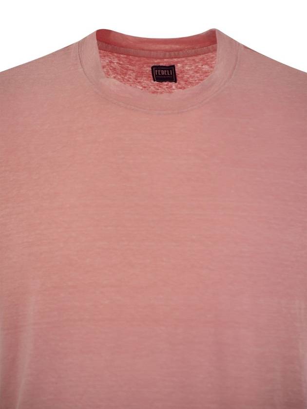 Linen flex T-shirt - FEDELI - BALAAN 4