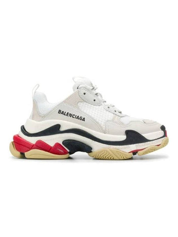 Triple S Low-Top Sneakers Black Grey - BALENCIAGA - BALAAN 1