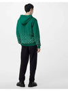 Monogram Gradient Cotton Hoodie Green - LOUIS VUITTON - BALAAN 6