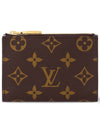 Lisa Monogram Half Wallet Brown Blue - LOUIS VUITTON - BALAAN 1