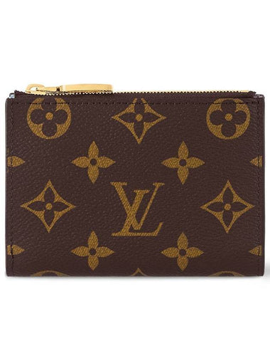 Lisa Monogram Half Wallet Brown Blue - LOUIS VUITTON - BALAAN 1