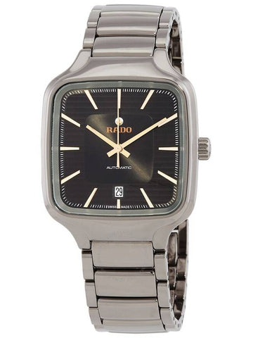 Rado True Square Automatic Grey Dial Unisex Watch R27077102 - RADO - BALAAN 1