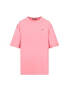 Logo Cotton Short Sleeve T-Shirt Pink - ACNE STUDIOS - BALAAN 1