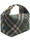 Peg Medium Duffel Bag Green - BURBERRY - BALAAN 4