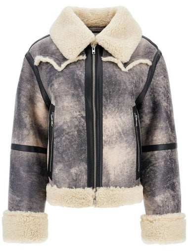 lessie faux shearling jacket - STAND STUDIO - BALAAN 1