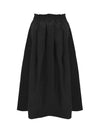 Calate Long Pleated Skirt Black - CALLAITE - BALAAN 7