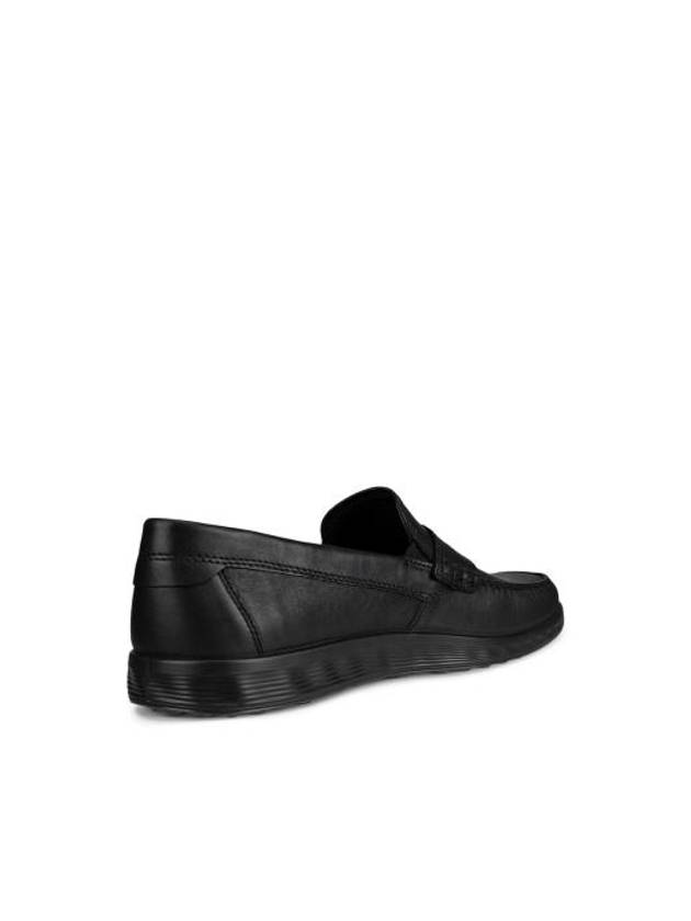 S Lite Moc Penny Loafer Black - ECCO - BALAAN 4