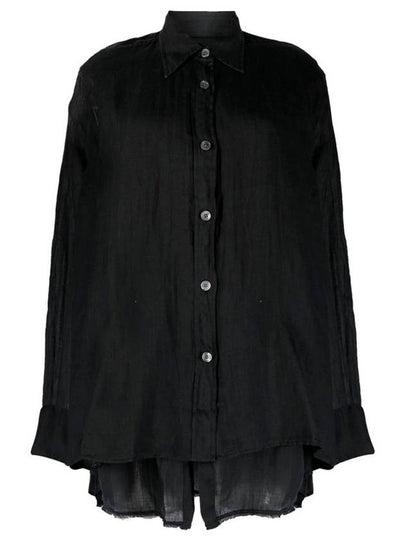 Backless Liner Shirt Black - OUR LEGACY - BALAAN 2