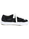 Baker OG Sole Broken Low Top Sneakers Black - MAISON MIHARA YASUHIRO - BALAAN 3