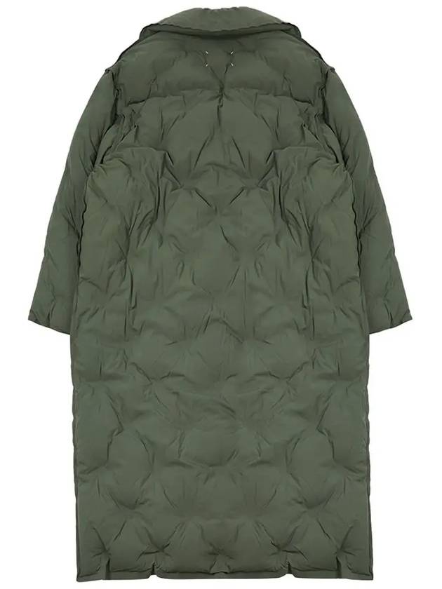 Recycled Nylon Padded Coat Olive - MAISON MARGIELA - BALAAN 3