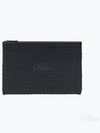 Intrecciato Document Leather Clutch Bag Black - BOTTEGA VENETA - BALAAN 2