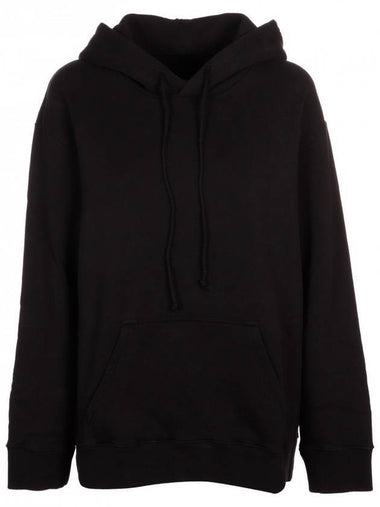 Women's Back Logo Print Hoodie Top Black - MAISON MARGIELA - BALAAN 1