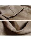 Women's Labro Cashmere Long Single Coat Camel - MAX MARA - BALAAN.