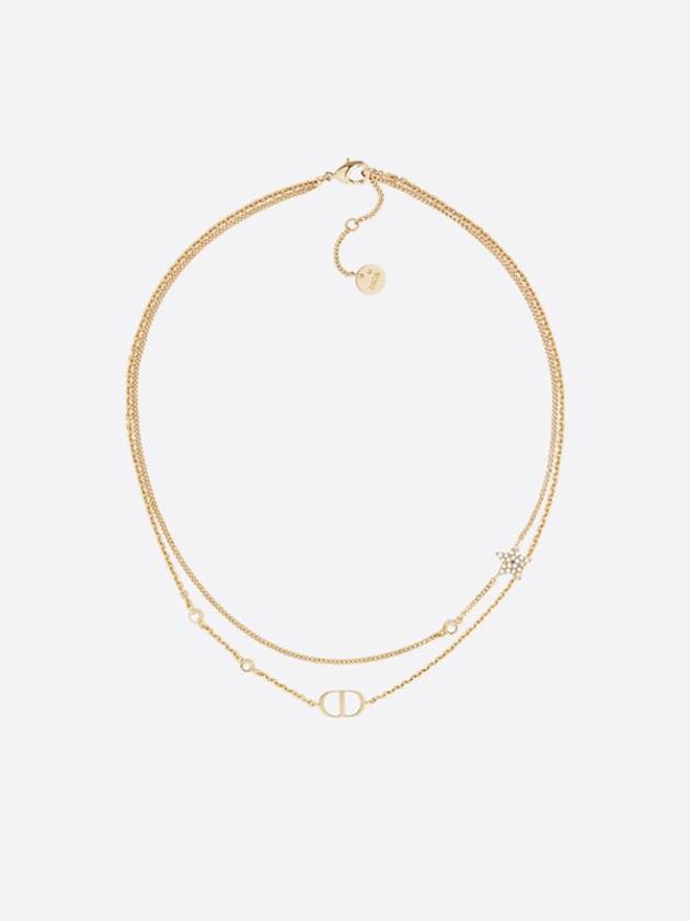 Petit CD Double Necklace Gold - DIOR - BALAAN 2