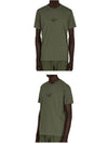 Archibio Embroidered Logo Short Sleeve T-Shirt Olive - STONE ISLAND - BALAAN 5