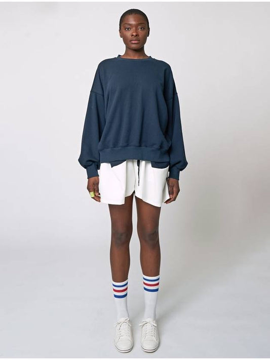 AW31TL01 Crew over sweatshirtnavy - ATHPLATFORM - BALAAN 1