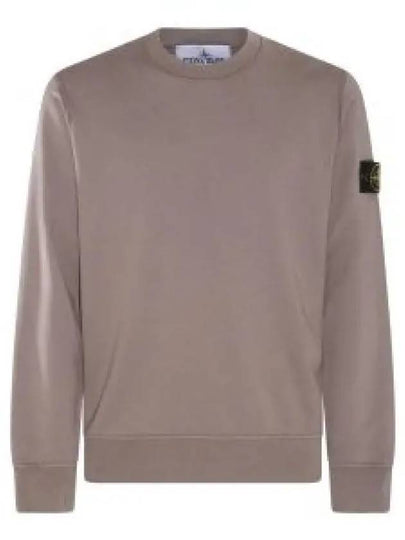 Wappen Patch Garment Dyed Sweatshirt Grey - STONE ISLAND - BALAAN 2