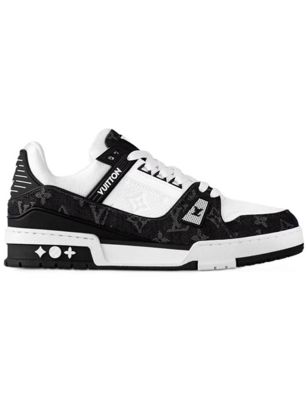 LV Trainer Low Top Sneakers Black - LOUIS VUITTON - BALAAN 4