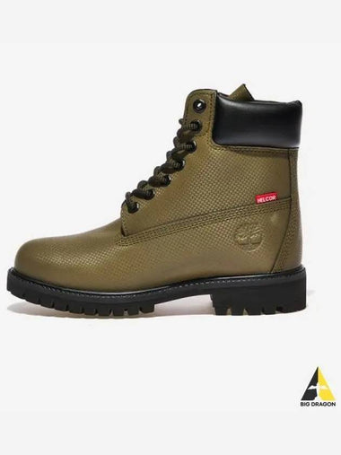 Men s 6 inch premium waterproof walker boots OLIVE - TIMBERLAND - BALAAN 1