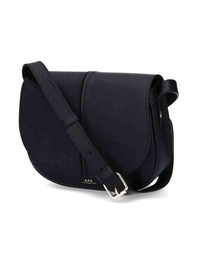 Betty Saffiano Cross Bag Black - A.P.C. - BALAAN 3